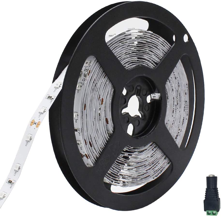 850 nm SMD2835 DC12V Infrarot-LED-Lichtleiste – Nachtsicht-IR für Sicherheit, 60/120/240 LEDs/m, 5 Meter, IP00/IP65