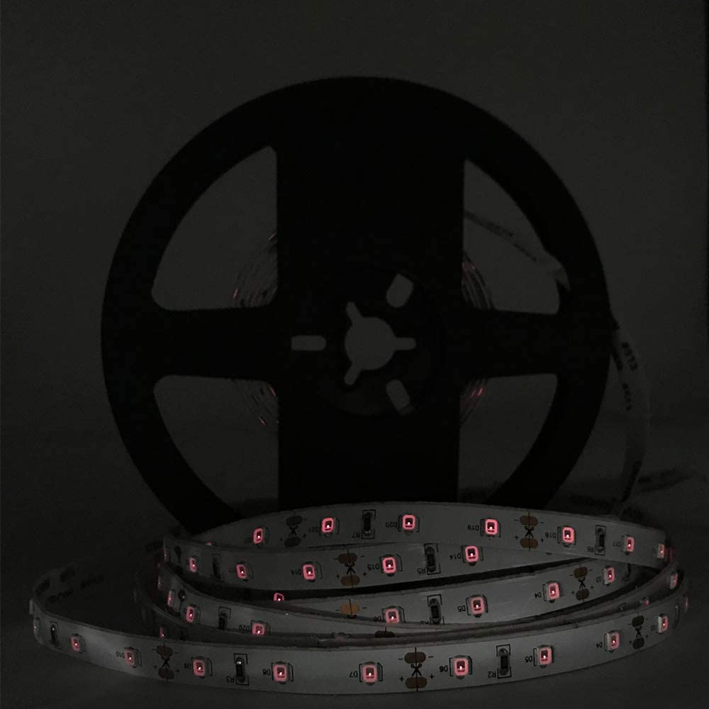 850 nm SMD2835 DC12V Infrarot-LED-Lichtleiste – Nachtsicht-IR für Sicherheit, 60/120/240 LEDs/m, 5 Meter, IP00/IP65
