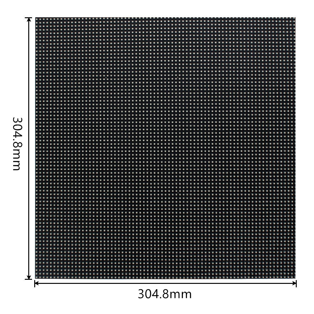 Flexibles LED-Modul für den Innenbereich der IF-1FT-Serie – 1 Fuß × 1 Fuß | Wartung vorne und hinten | 1000 Nits | Nationstar-LEDs | Netzteil und Empfängerkarte enthalten 