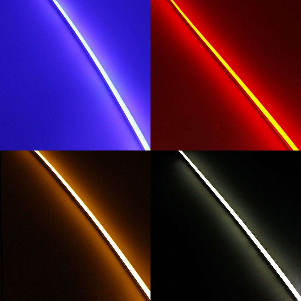Neon Light Housing – S0606 | 6x6mm Silicone LED Channel System | IP67 Waterproof | 3mm PCB Width | 164FT/50M