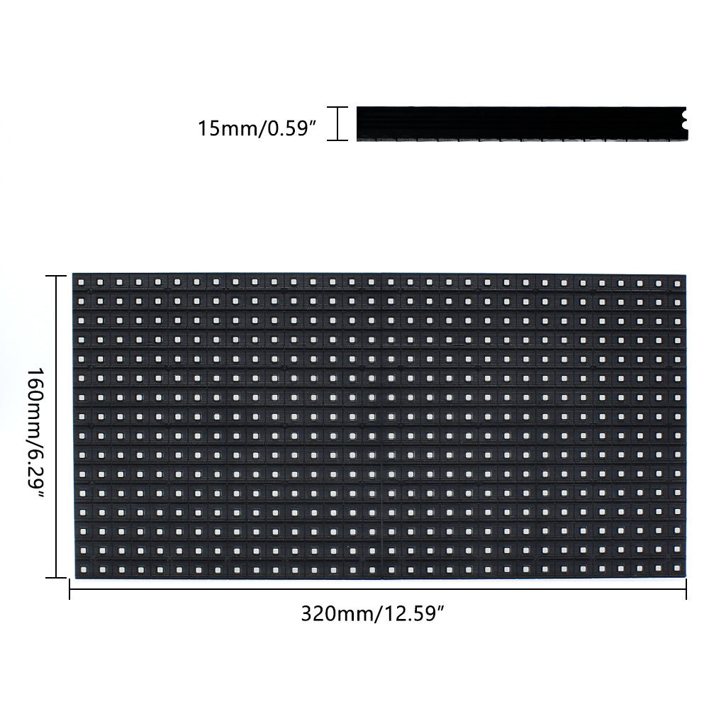 OD-SL Series Outdoor LED Module – P2.5 / P3.076 / P4 / P5 / P6.67 / P8 / P10 |  320×160mm | IP65 with Screw-Lock Design