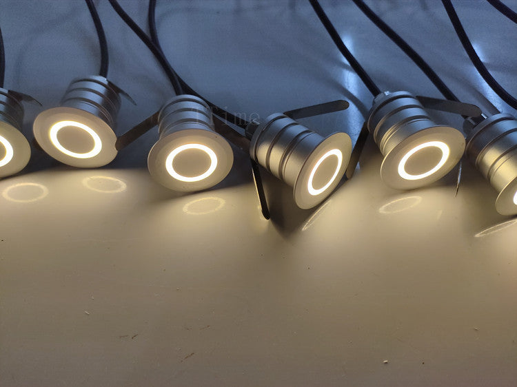 8PCS Pack DC12V-24V 1W/3W IP67 Outdoor Wasserdichte LED Wand Licht Korridor Leiter Schritt LED Lichter