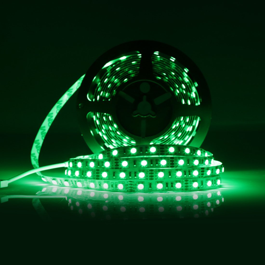 10MM Wide SMD5050 RGB LED Strip Light - DC12V | 60 / 120 LEDs/M | 10mm PCB | IP00 / IP65 / IP67 | for Mirror, Kitchen Cabinet, Bedroom | 5/50M