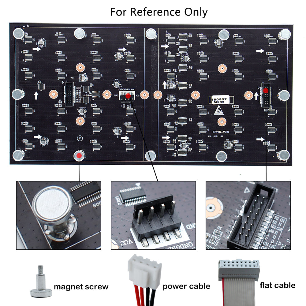 ID-G Series – P2.0 GOB Indoor LED Display Module | 320×160mm | 12,800 Pixels RGB Tile | Anti-Collision High-Res Panel