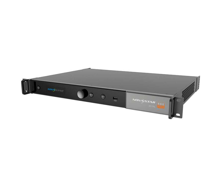 Boîtier d'émission LED NovaStar MCTRL660 PRO – 650 pixels | Contrôleur vidéo LED hautes performances 8 bits avec Genlock pour écrans LED 