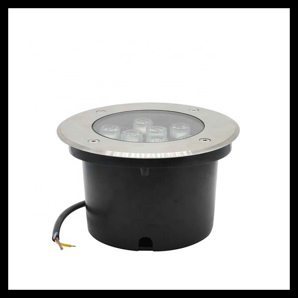 1W / 3W / 5W / 7W LED Inground Well Light – IP67 Waterproof | Low Voltage DC 12V / 24V | Warm White Landscape Uplighting for Garden, Pathway & Yard | 2 / 4 / 10-Pack