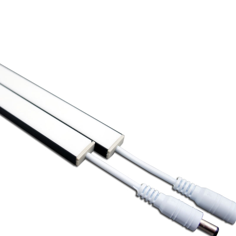 U02 Black Aluminum Rigid LED Strip Light -  17×9mm | DC12V | SMD5630 72 LEDs/M | 0.5M/1M | Warm White / Natural White / Cool White | Black Finish | Non-Waterproof | for Indoor Accent & Display Lighting | 10 / 50PCS