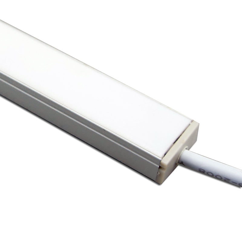 U02 Black Aluminum Rigid LED Strip Light -  17×9mm | DC12V | SMD5630 72 LEDs/M | 0.5M/1M | Warm White / Natural White / Cool White | Black Finish | Non-Waterproof | for Indoor Accent & Display Lighting | 10 / 50PCS