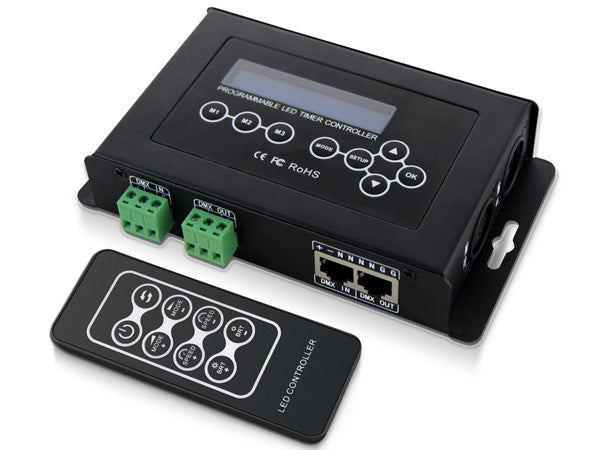 BC-100 DMX512 Controller for DMX512 LED Lights, RGB RGBW RGBWW & Addressable RGB LED Strips