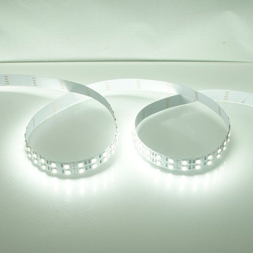 LED-Lichtstreifen mit hohem CRI 90, 12 V dimmbare SMD5050-600-Doppelreihen-flexible LED-Streifen, 120 LEDs 1800 lm pro Meter, 15 mm breites Band