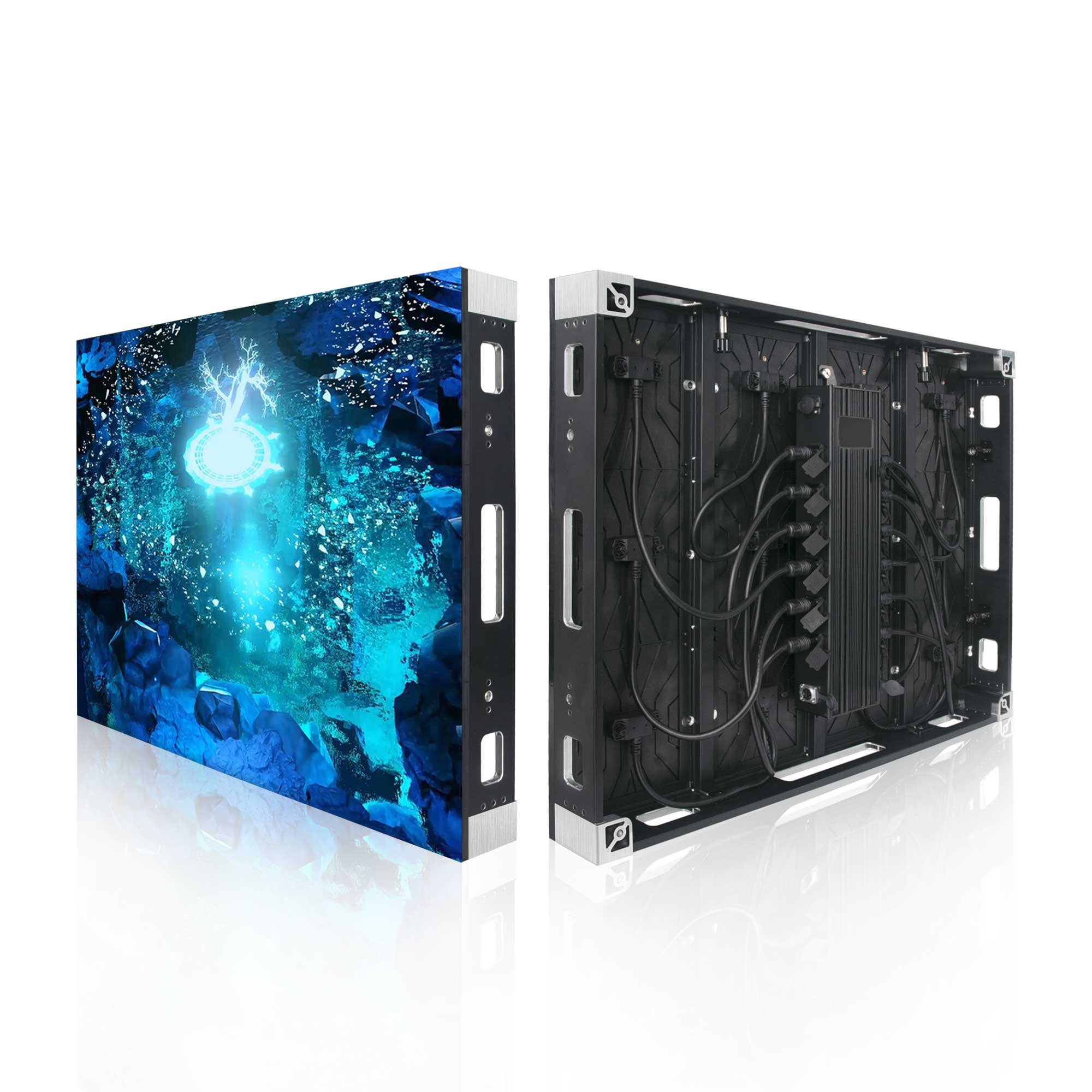 Leichtes Outdoor-LED-Display der HKN-Serie mit Pixelabstandsoptionen von 2,91 mm und 3,91 mm, ideal für Trailer-Displays 
