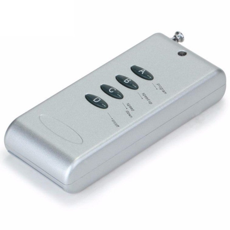 Pixel SPI LED Controller – DC5V-24V | Aluminum Housing RF Wireless Remote | Compatible with SK6812, WS2811, WS2812, UCS1903, TM1804 | For Addressable RGB/RGBW LED Strips