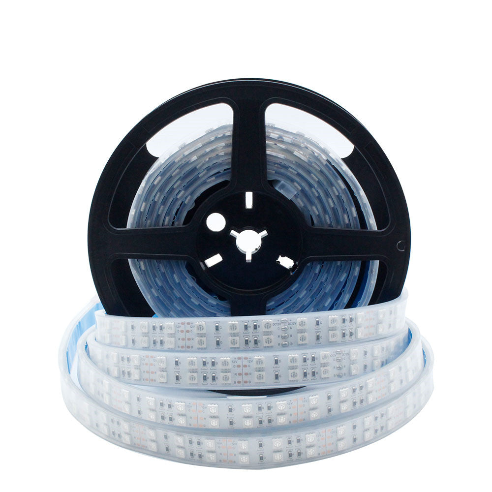 395–405nm SMD5050 UV LED Strip Light – 16.4FT / 5M | 30 / 60 / 120 LEDs/m | DC12V | Non-Waterproof / IP67 Waterproof | Not Include Power Supply | For Black Party, Curing & Fluorescent Lighting