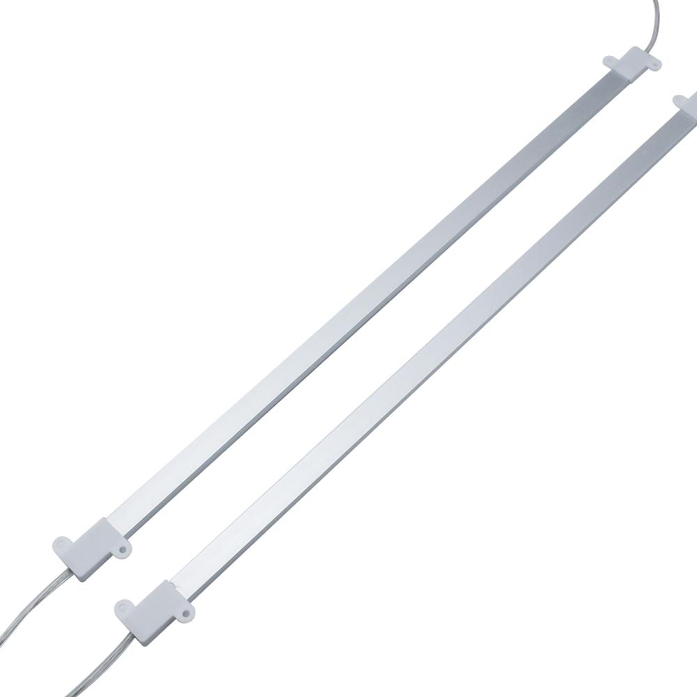 DC12V Aluminum Channel Rigid LED Strip Light - 14x7mm | SMD5730 72LEDs/M | 0.5M / 1M | Warm White / Daylight White | IP65 Waterproof | for Indoor & Outdoor Lighting | 10 / 50PCS