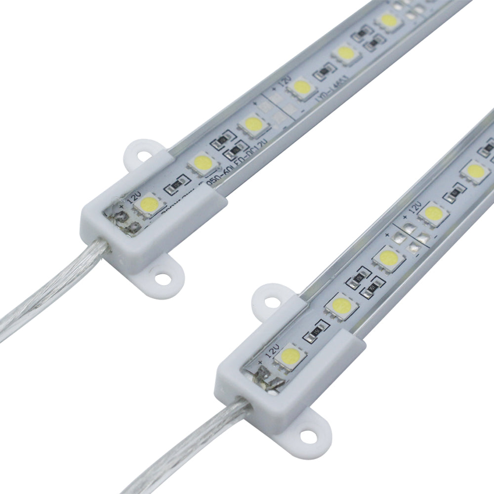SMD5050 DC12V 50cm IP65 Waterproof Rigid LED Strip – 30 LEDs, 635nm, 660–670nm, 730–735nm, 810nm, 850nm, 940nm, Display Backlighting, Imaging Systems & Surveillance Applications, 10/100 pack