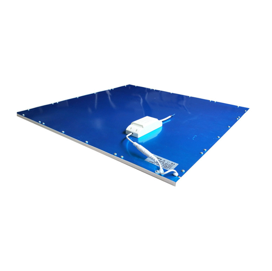 2'x2' (595 x 595 mm) 40 W LED-Panelleuchte in 0,39'' (10 mm) dicker weißer Verkleidung, flaches Blech, Beleuchtungsplatine, superhell, ultradünn, blendfrei