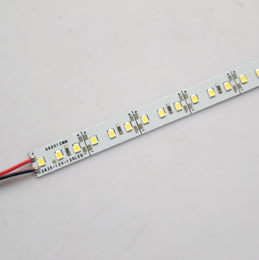 SMD2835 10MM Wide Rigid LED Strip Light  – DC12V / 24V | 10mm PCB | 12W/M | 120 LEDs/M | 1Meter Length | Warm White / Natural White / Daylight White / Cool White / Blue / Red / Green | High Brightness Indoor Lighting | 10 / 50PCS