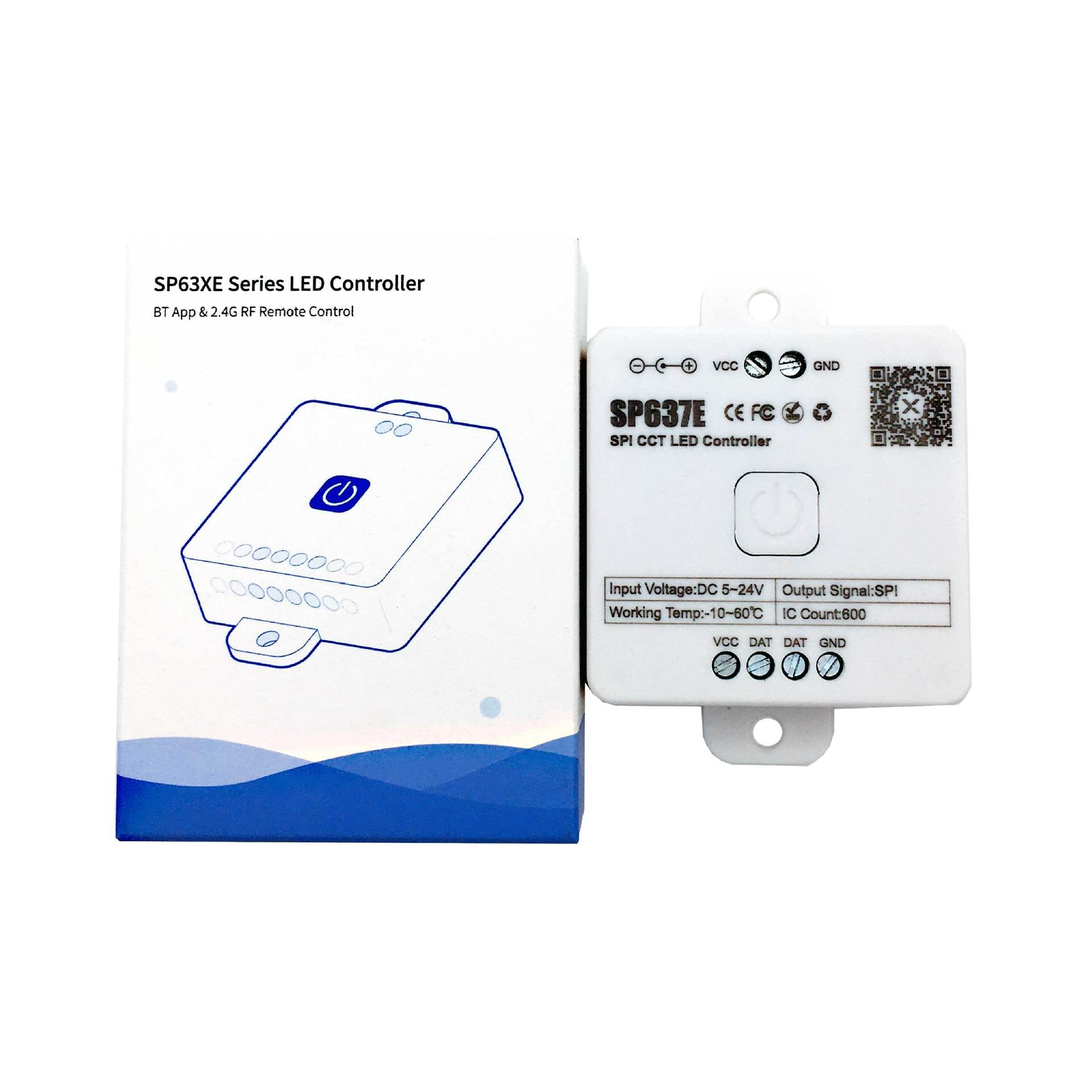 SP63X PWM Bluetooth Musik-LED-Controller-Serie – DC5V-24V | APP + Musiksteuerung | Für LED-Streifen und LED-Leuchten (iOS/Android)