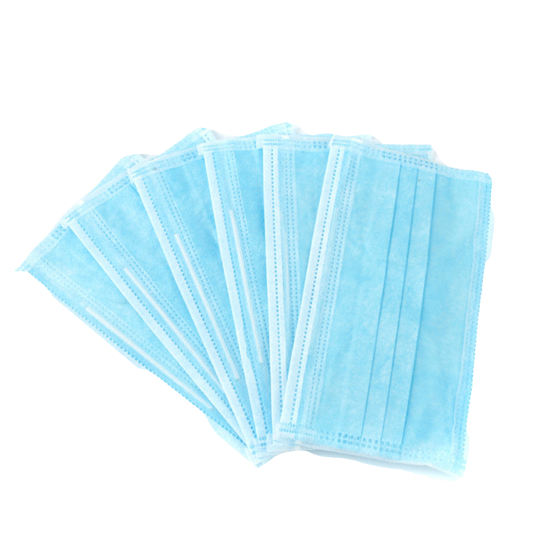 Lot de 50 masques faciaux BFE95 %, filtre en coton 3 plis, protection médicale et sanitaire contre la poussière et les germes
